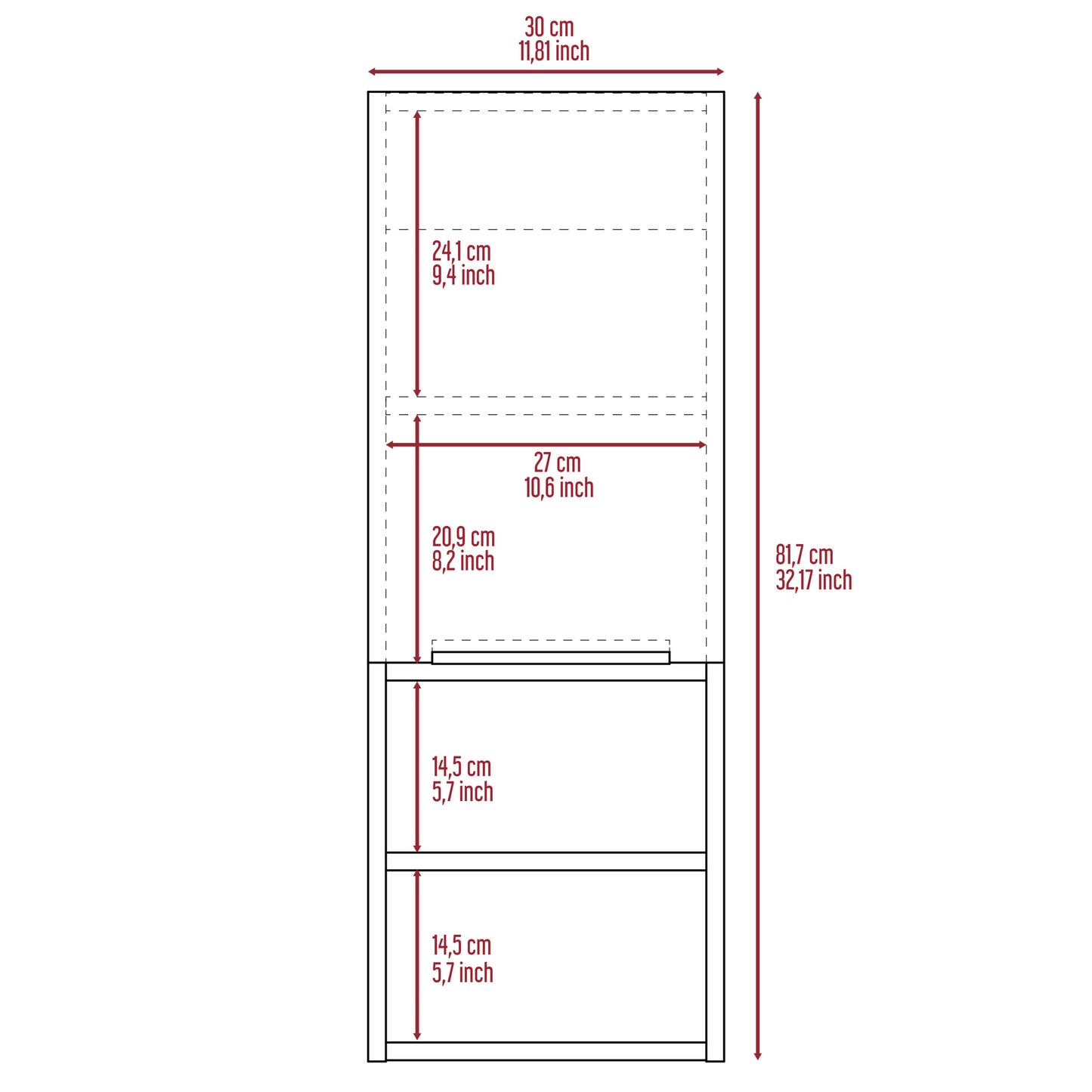 Hazelton Medicine Cabinet - Black