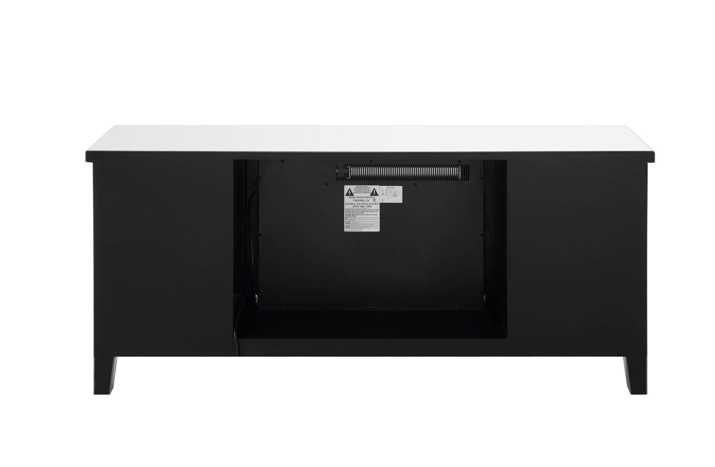 Cozy Station II TV Stand With Fireplaces