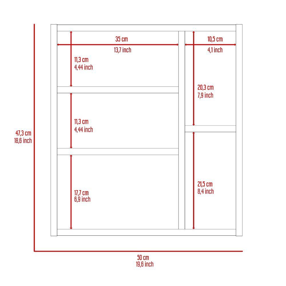 Oman Medicine Cabinet - White