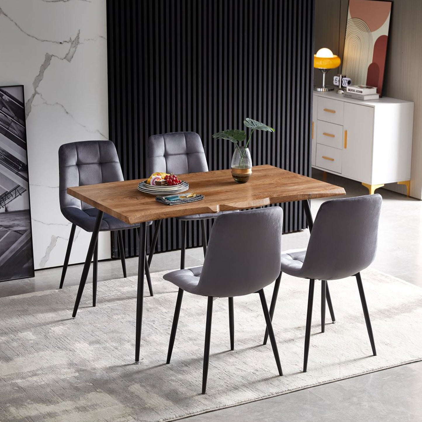 Elegant Edge Dining Table