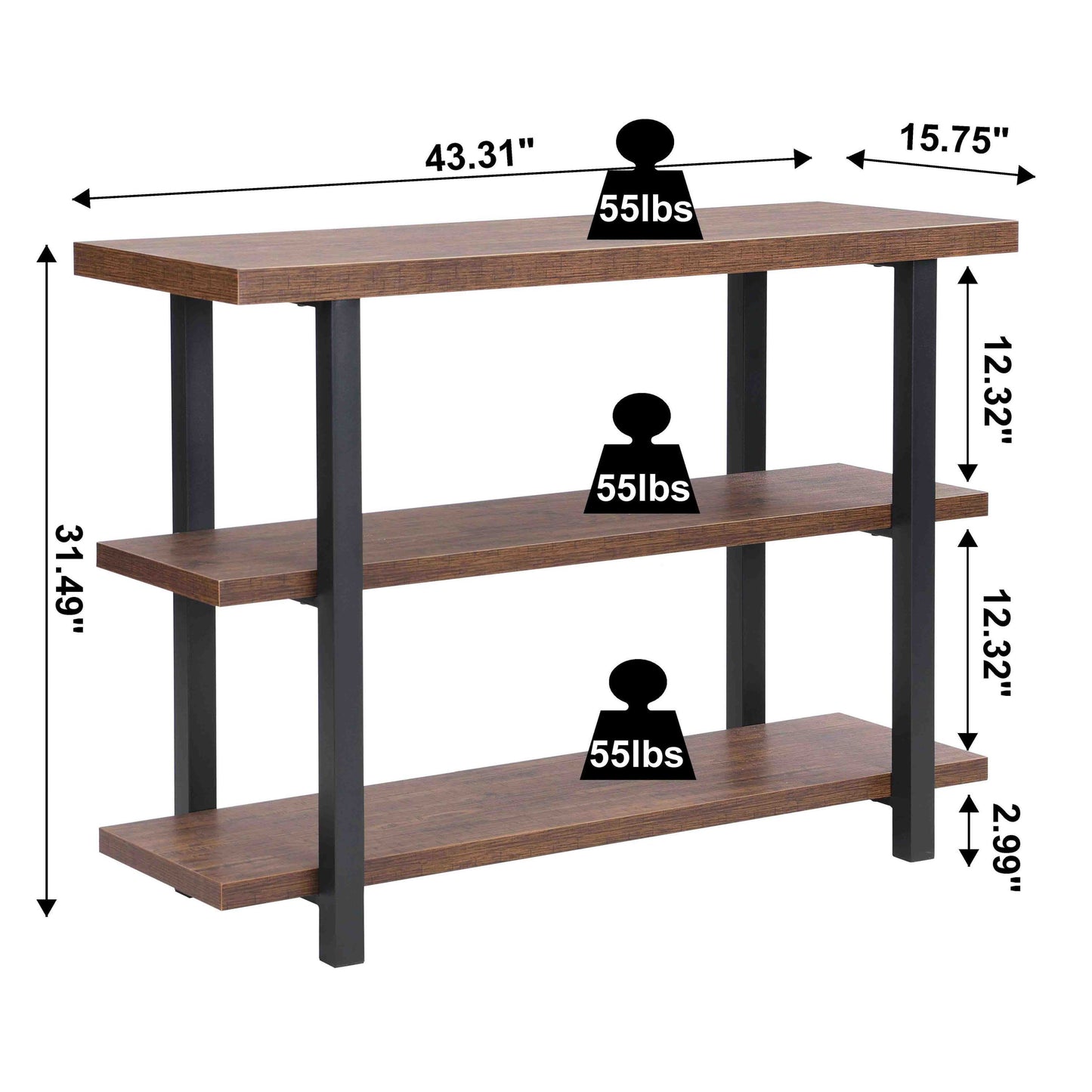 Woodland Console Table