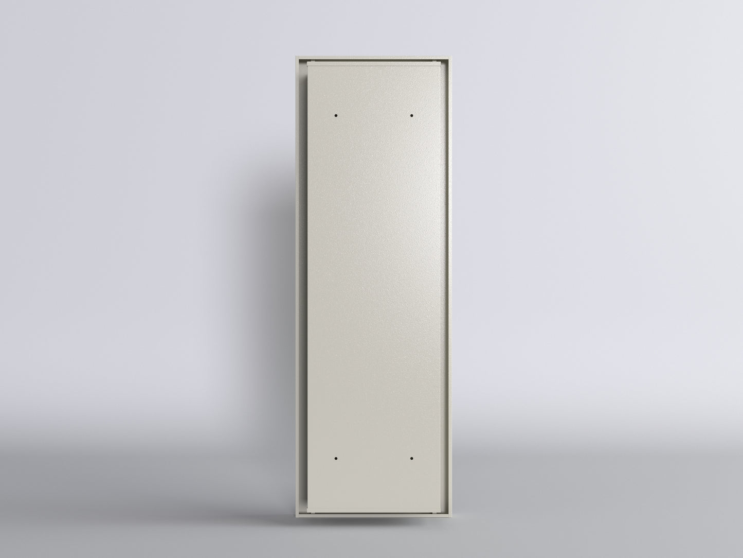 In Wall Gun Safe Keypad Entry - White