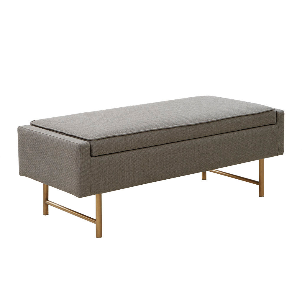 Nina Storage Bench - Gray