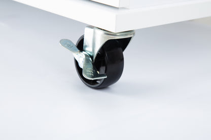 Savvy Kitchen Island & Kitchen Cart - White