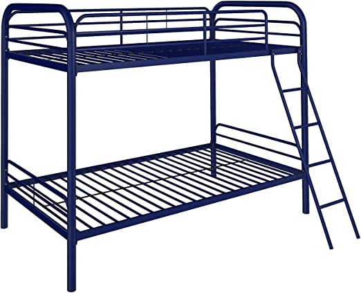 Go Green Woods Twin over Twin Metal Bunk Bed