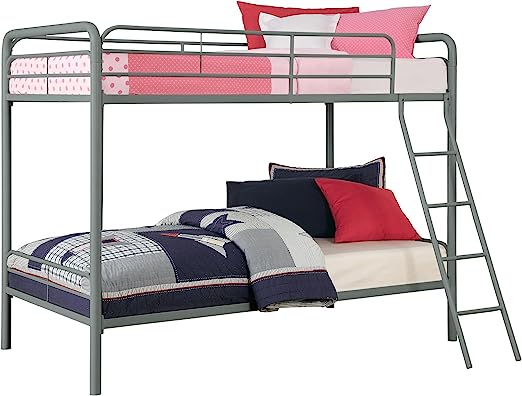 Go Green Woods Twin over Twin Metal Bunk Bed