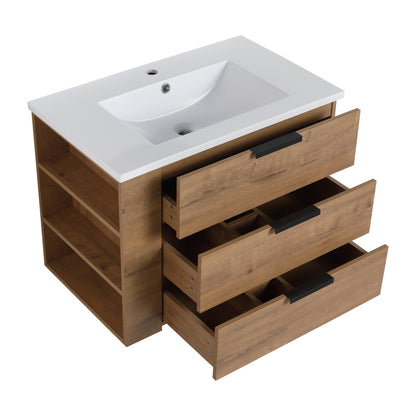 Limo 30 Inch Bathroom Vanity With Top