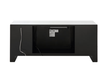 Fireside TV Stand  With Fireplaces & LED Mirrored