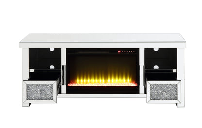 Cozy Station III TV Stand  With Fireplaces