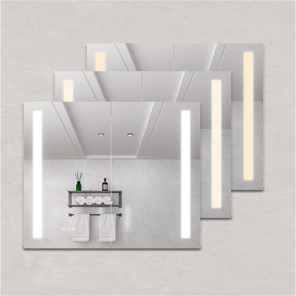 Nook Medicine Cabinet with LED Vanity Mirror