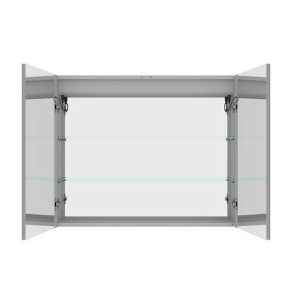 Nook Medicine Cabinet with LED Vanity Mirror