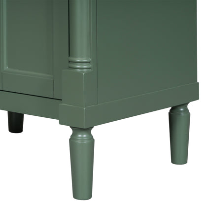 Modern Storage Bathroom Vanity with Top Sink