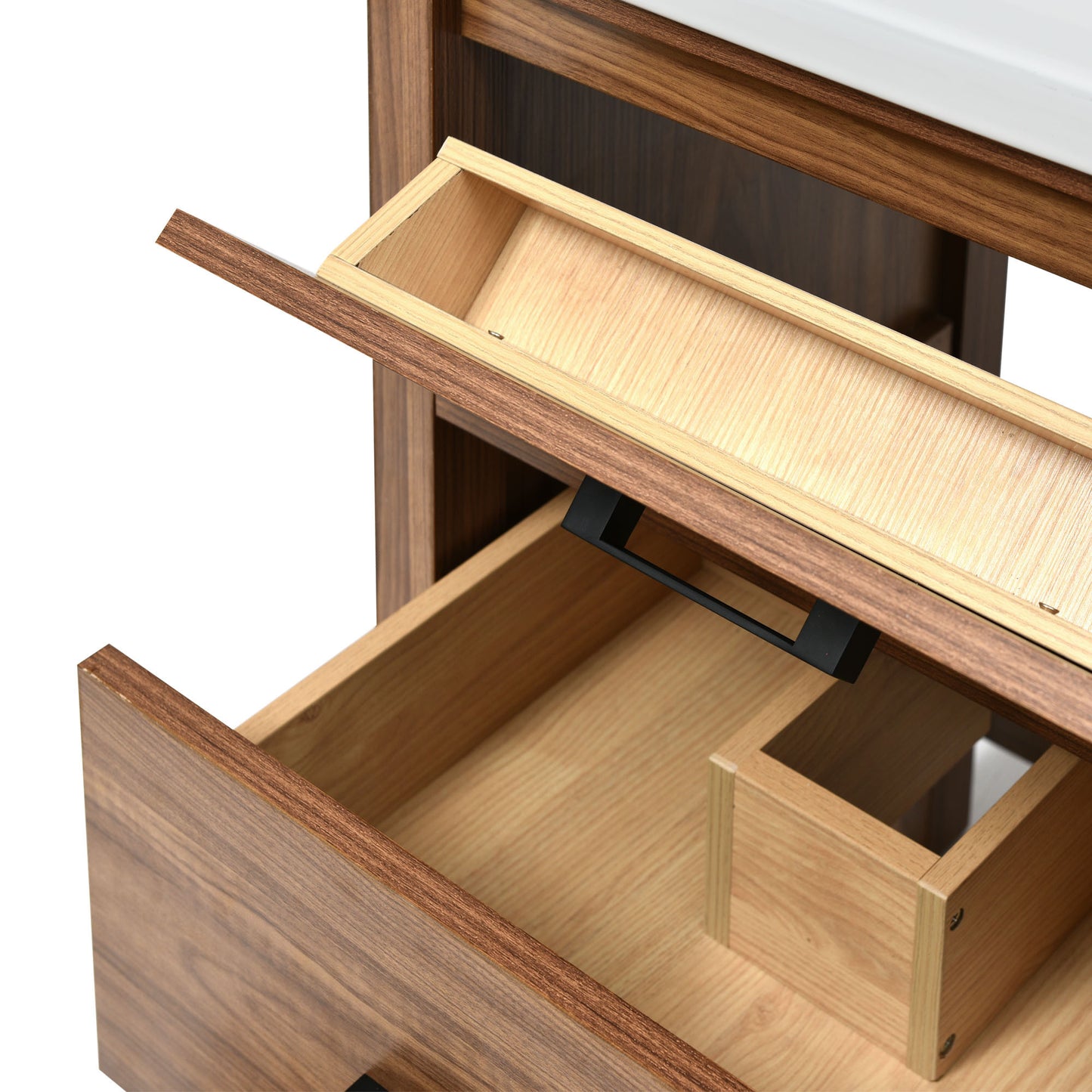 Freestanding Bathroom Vanity Cabinet with  Ceramic Basin Sink