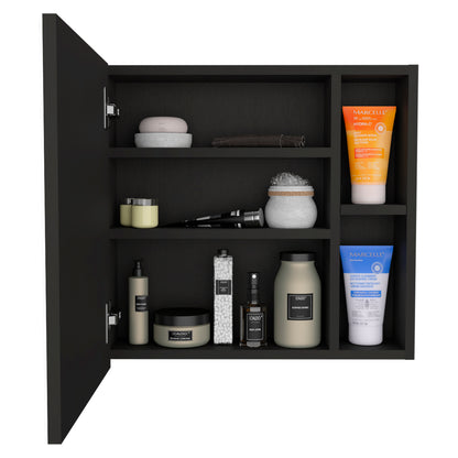 Oman Medicine Cabinet - Black