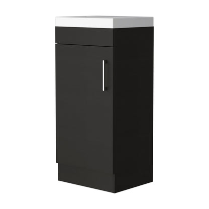 Redmond Rectangle Bathroom Vanity - Black