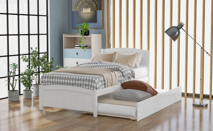 Dreamscape Twin Trundle Bed, Snow White