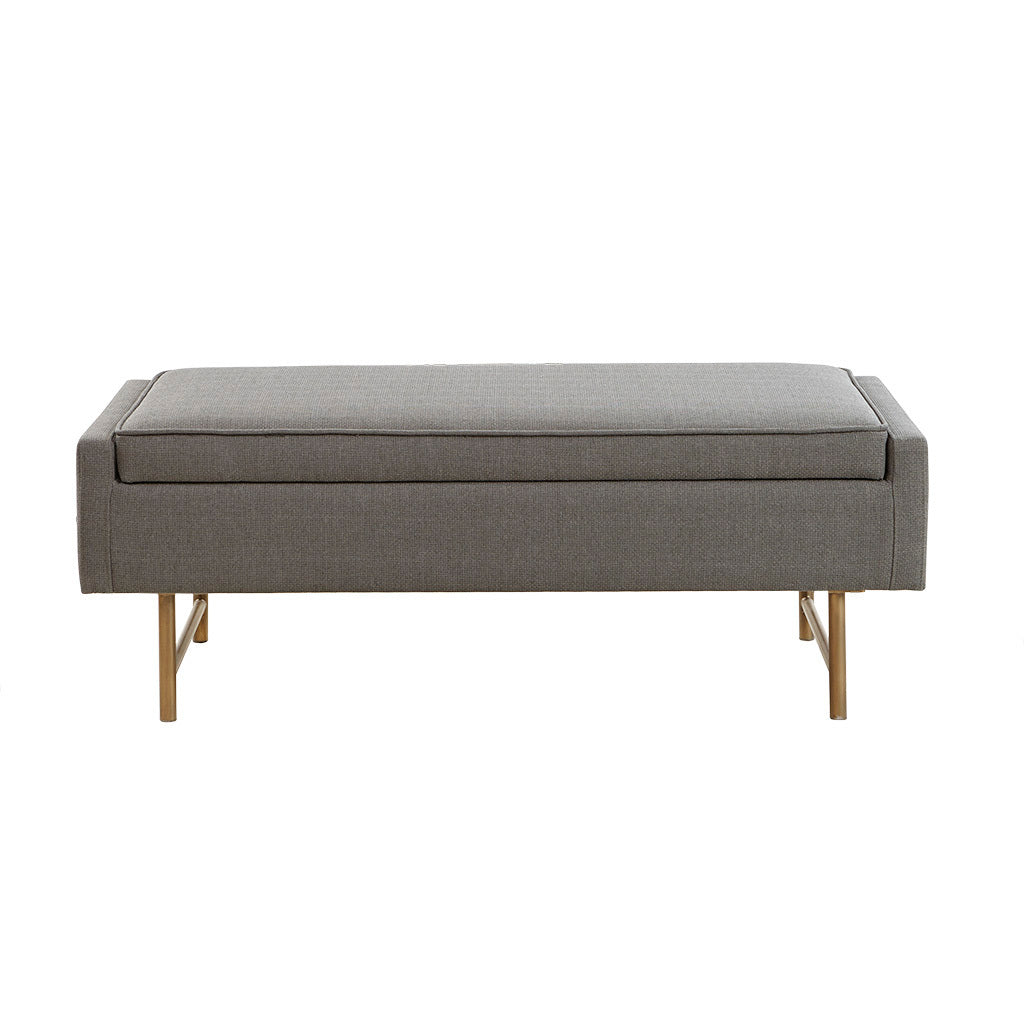 Nina Storage Bench - Gray