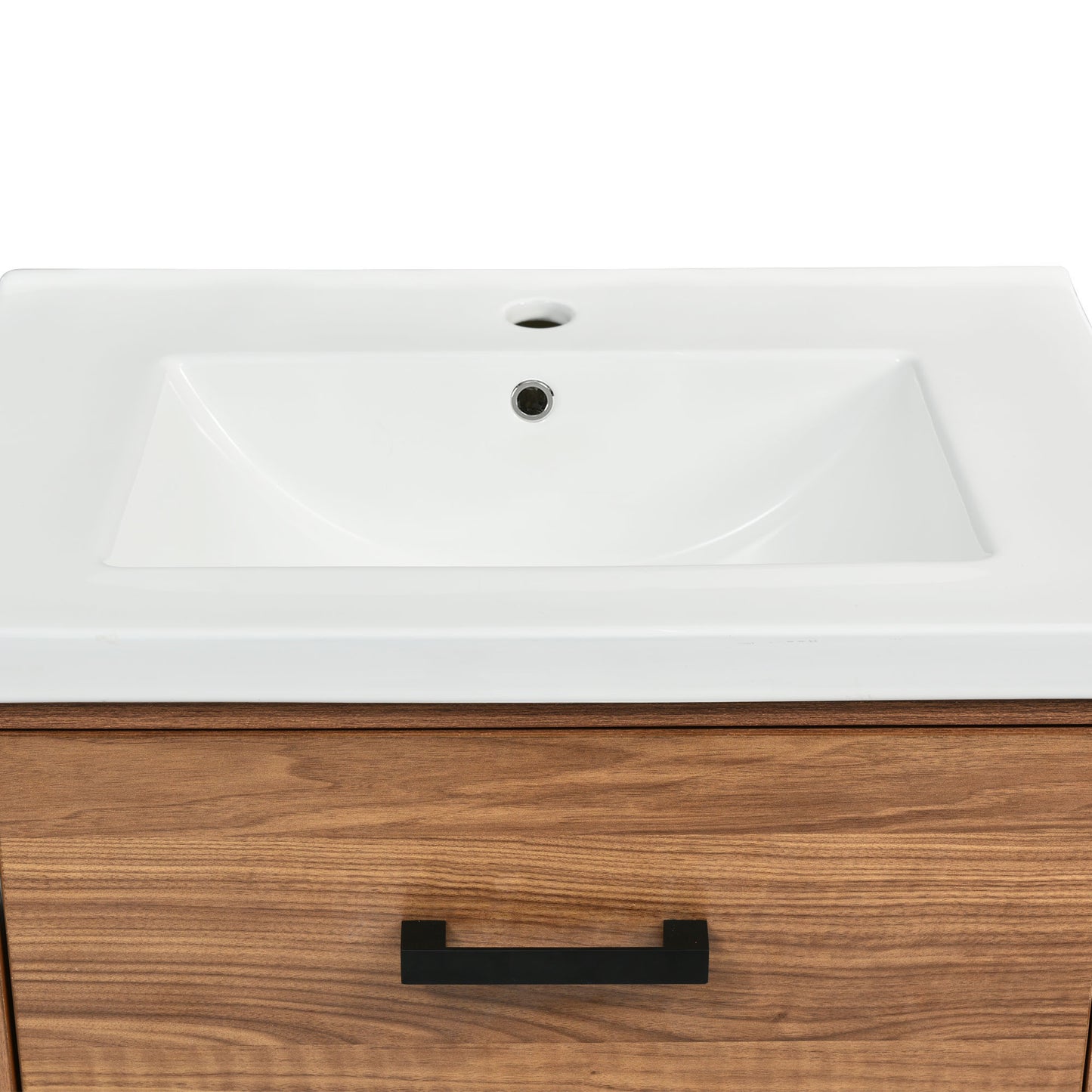 Freestanding Bathroom Vanity Cabinet with  Ceramic Basin Sink
