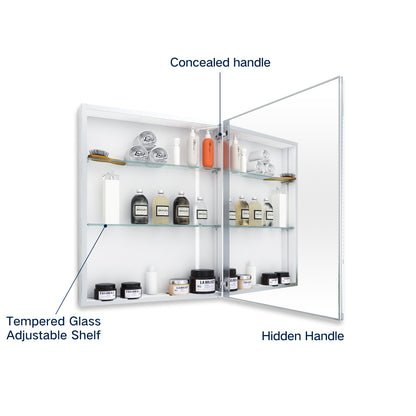 Elegant Reflections: 24x30 inch Medicine Cabinet