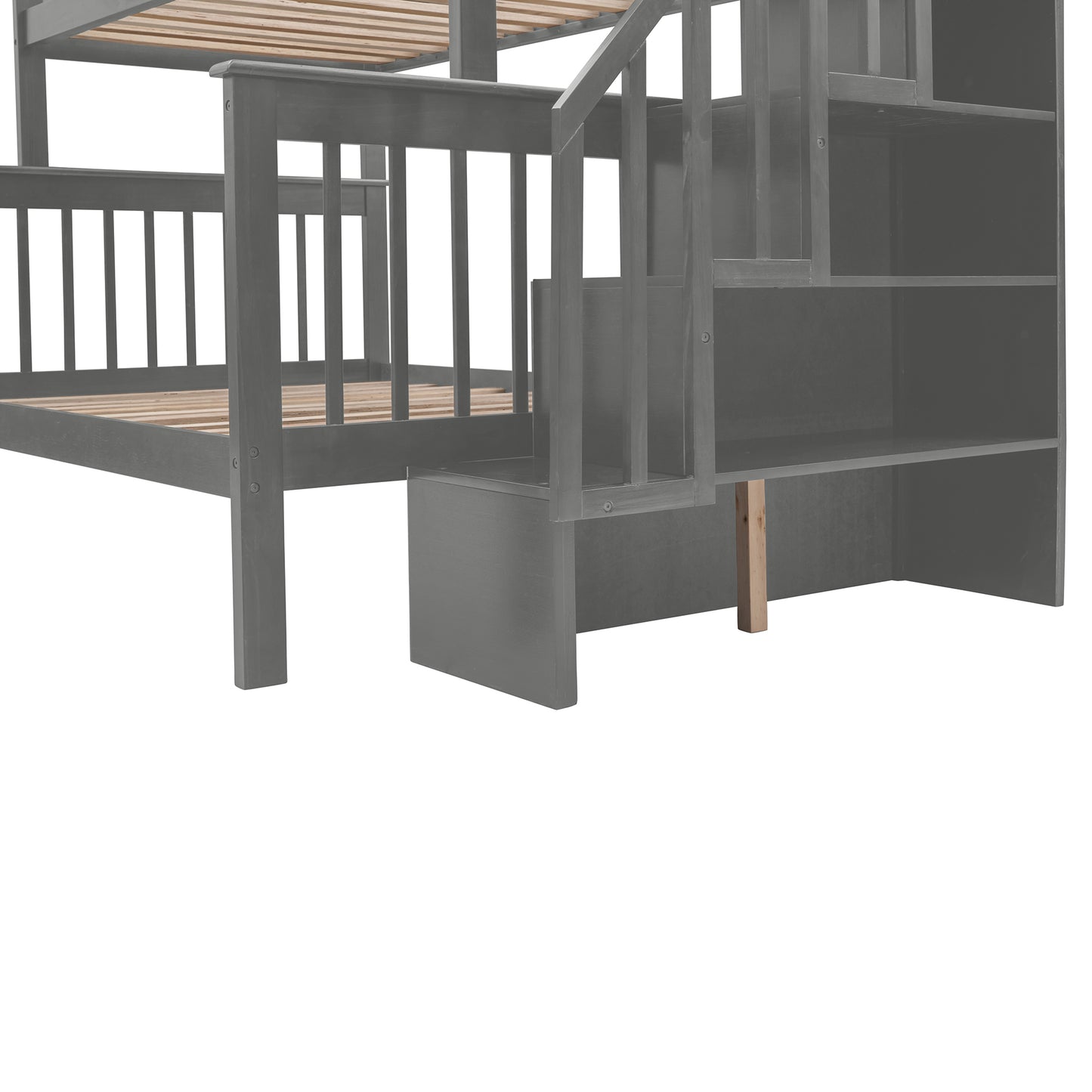 ElevateMax Twin-Over-Full Bunk Bed