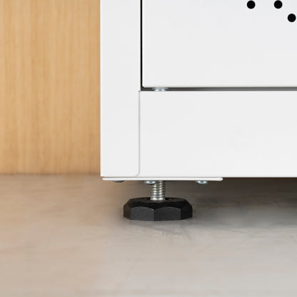 Space Max Storage Cabinet - White