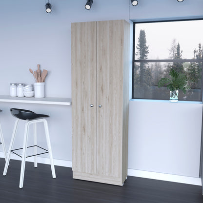 Greyson Tall Storage Cabinet- Grey