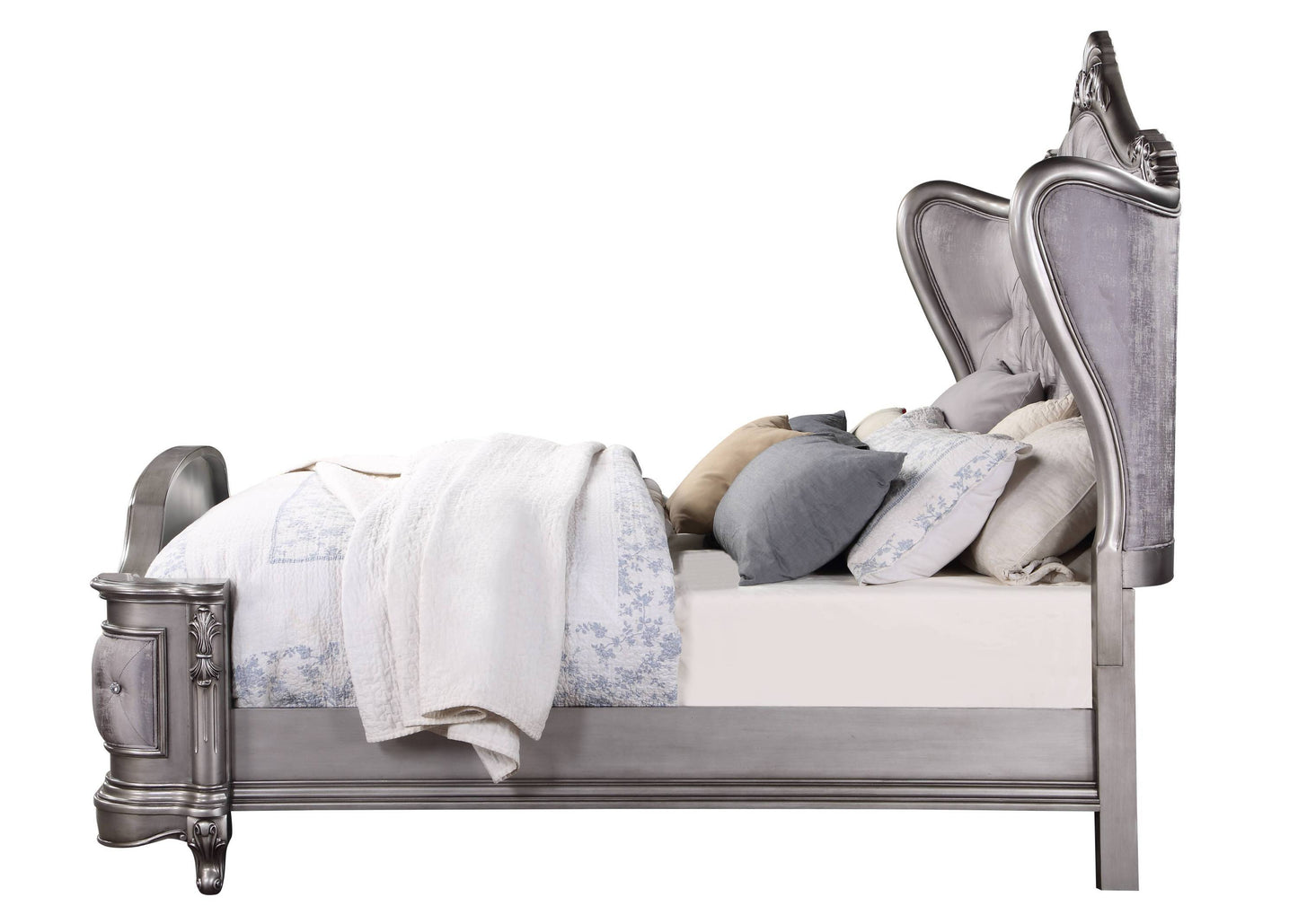 Regal Dreams Antique Platinum Queen Bed