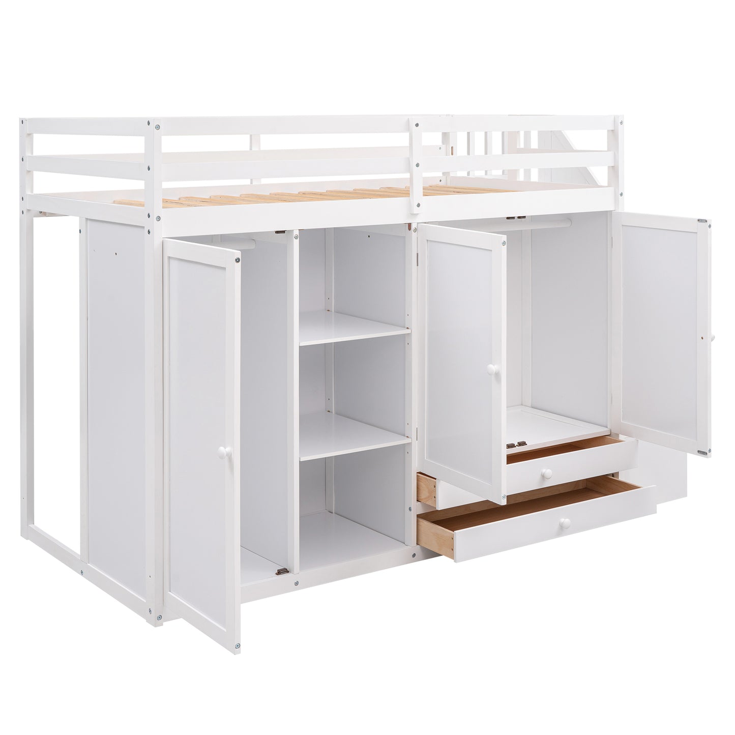 Lofty Haven: The Ultimate Storage Bed