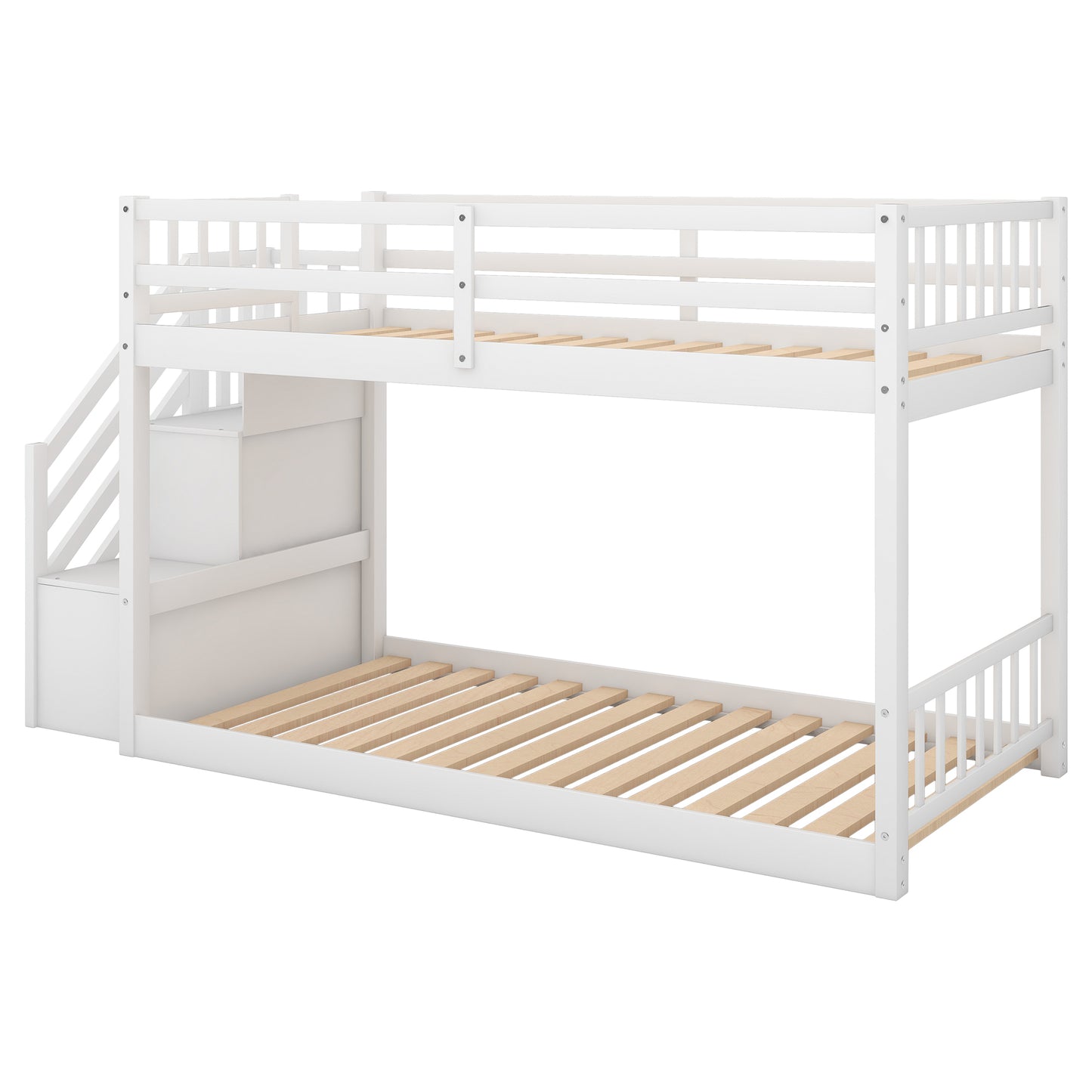 Cloud Haven Twin Loft Bed - White