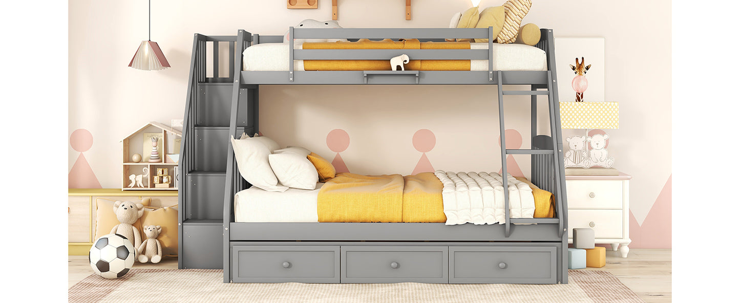 Envision Bunk Bed -Twin-Over-Full Size
