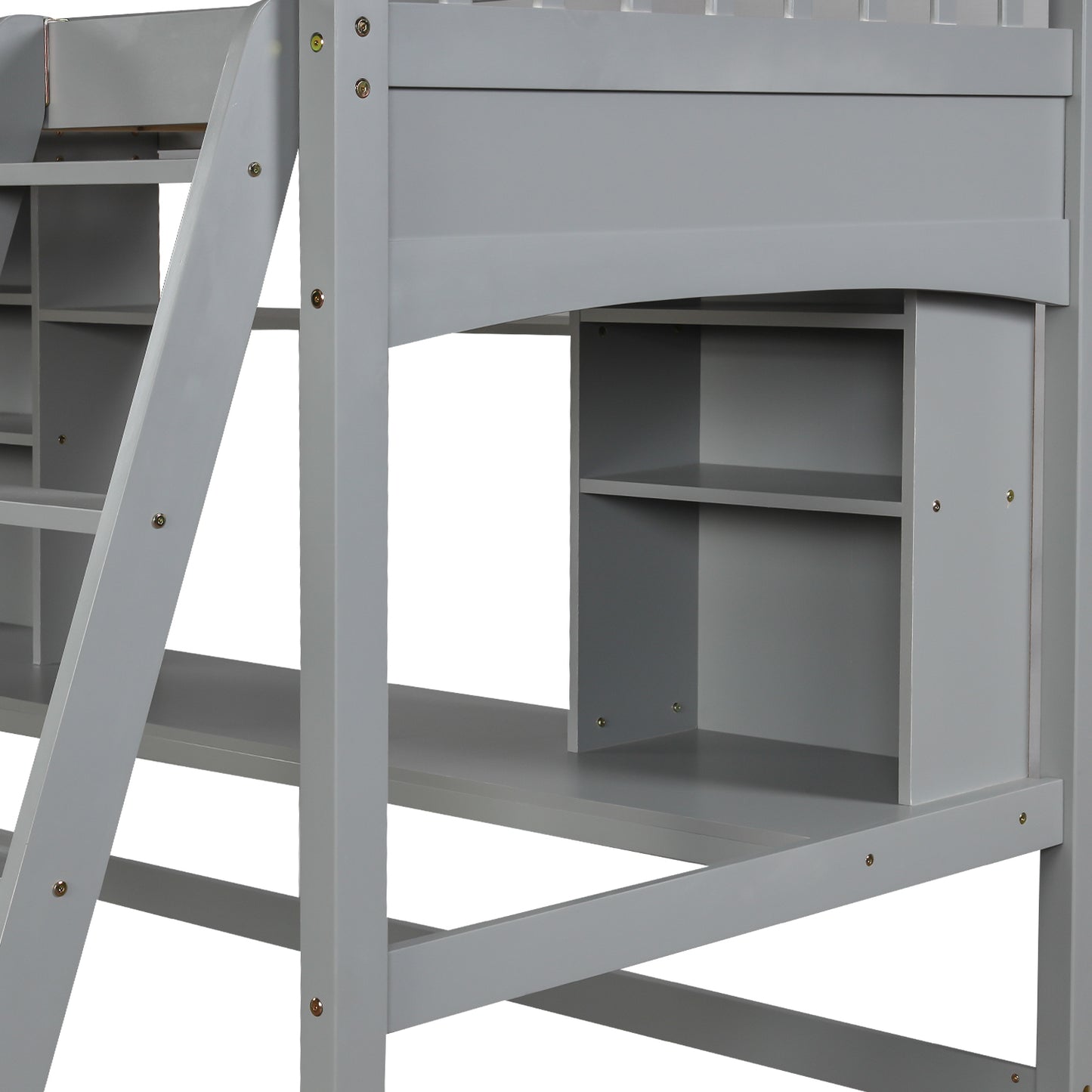 Gray Haven Loft Bed