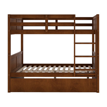 Walnut Dreamland Bunk Bed with Twin Trundle