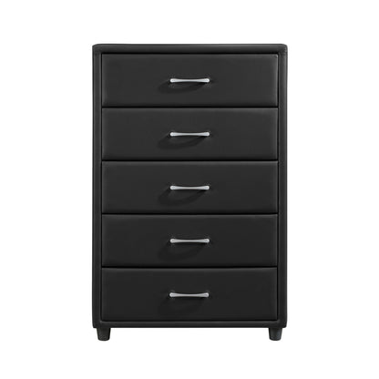 Elegant Ebony Chest of Drawers