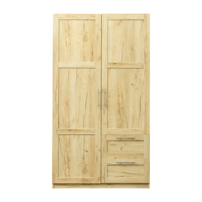 Elegant Oak Haven Wardrobe and Kitchen Cabinet