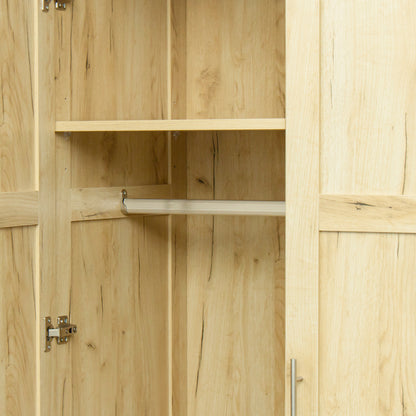 Elegant Oak Haven Wardrobe and Kitchen Cabinet