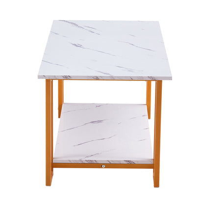 Luxor Gold Marble Coffee Table