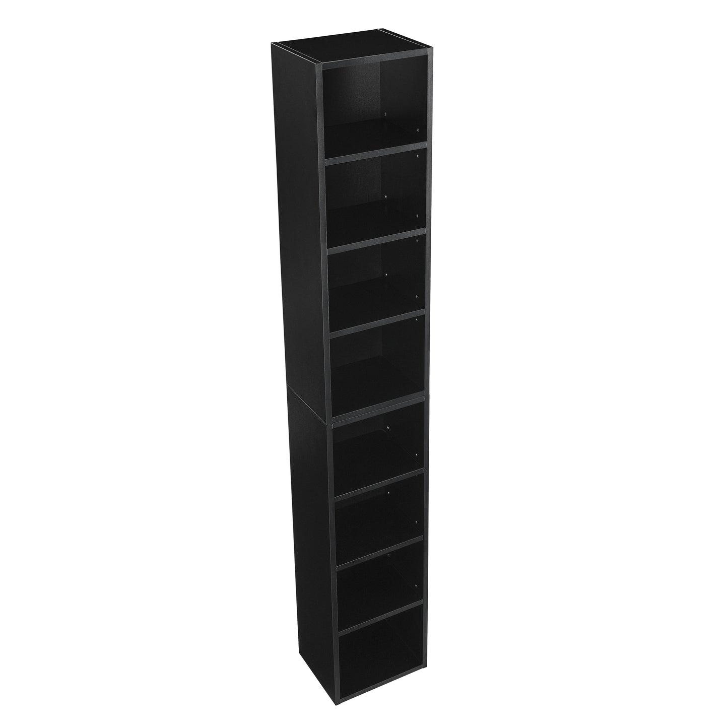 Slim Storage Cabinet - Black