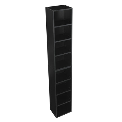Slim Storage Cabinet - Black