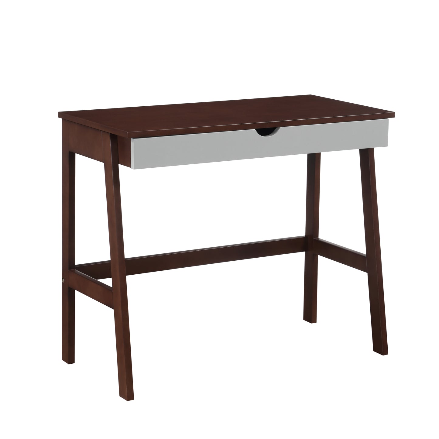 Hilton Desk - Espresso & Gray