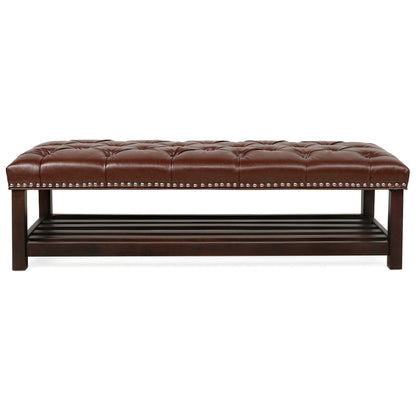 Woodland Retreat Bench - Dark Brown