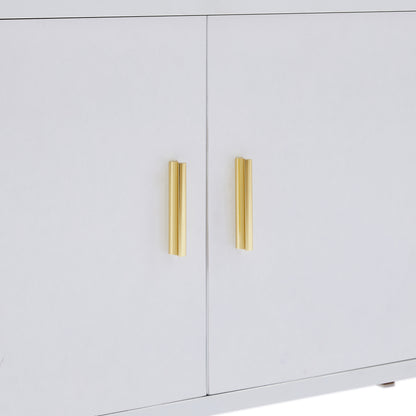 X Bar Gold Frame Bookcase
