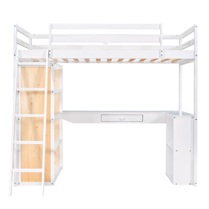 Galactic Twin Loft Bed