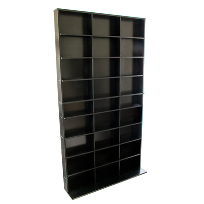 Oceanic Deluxe Media Storage Cabinet XL - Black