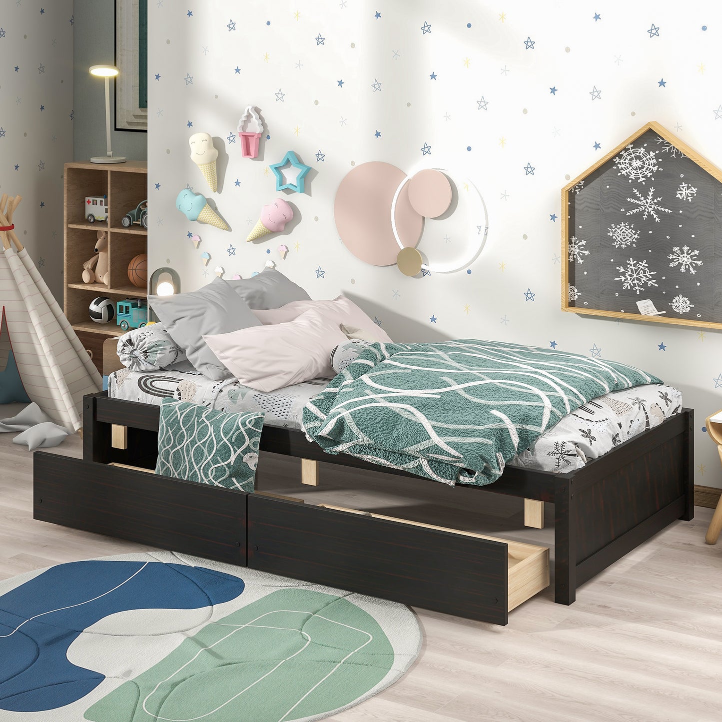 Espresso Dream Twin Bed