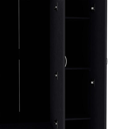 Elegant Ebony Wardrobe