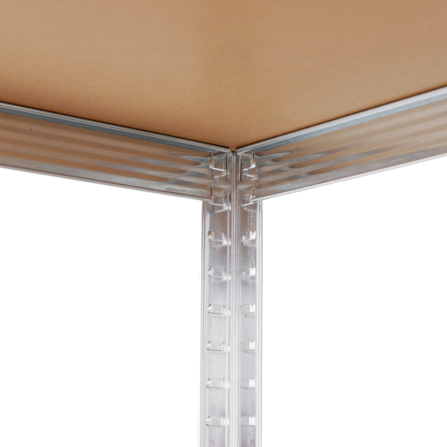 Silver Max Storage 5-Tier Utility Shelves - L