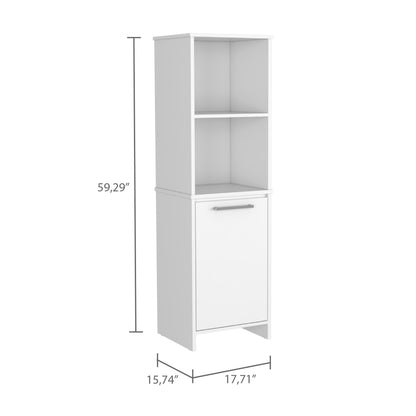 Mobile Filing Cabinet - White