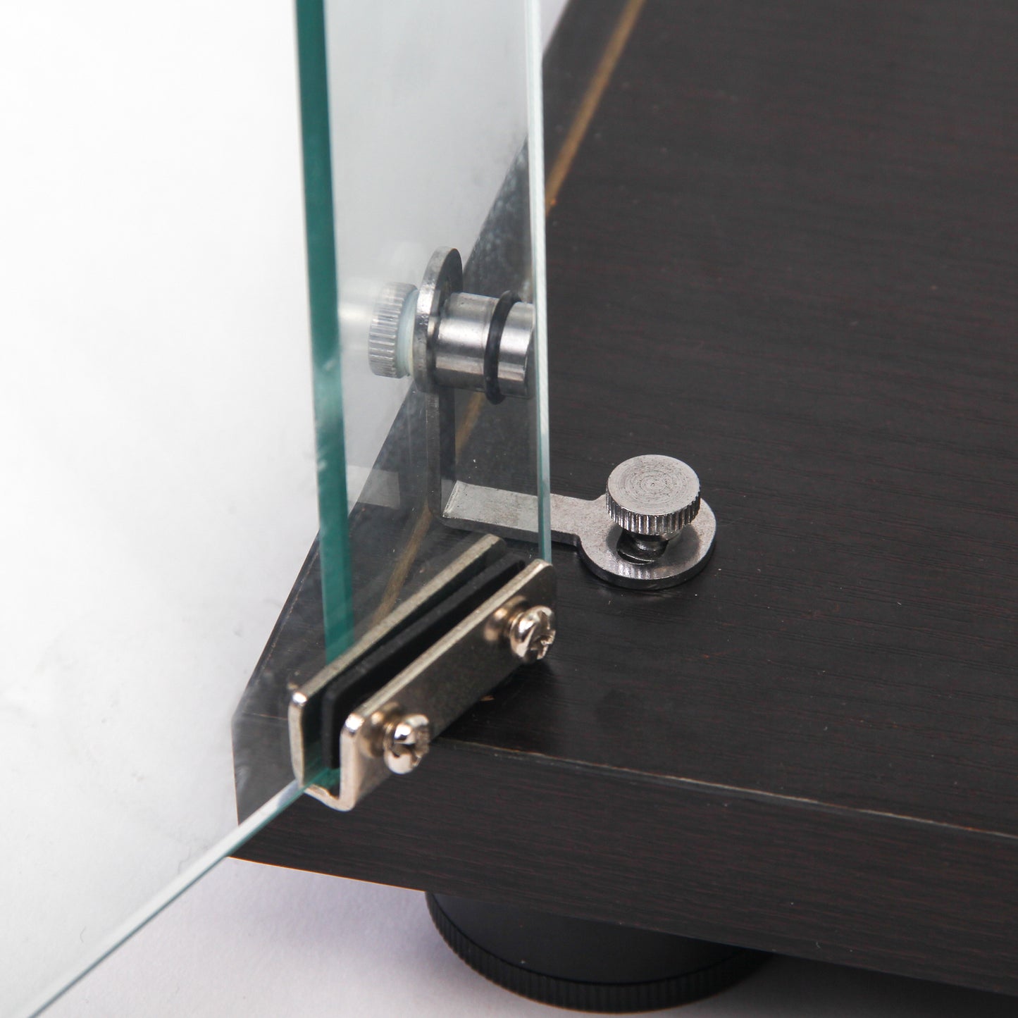 Glimmer Glass Showcase - Black