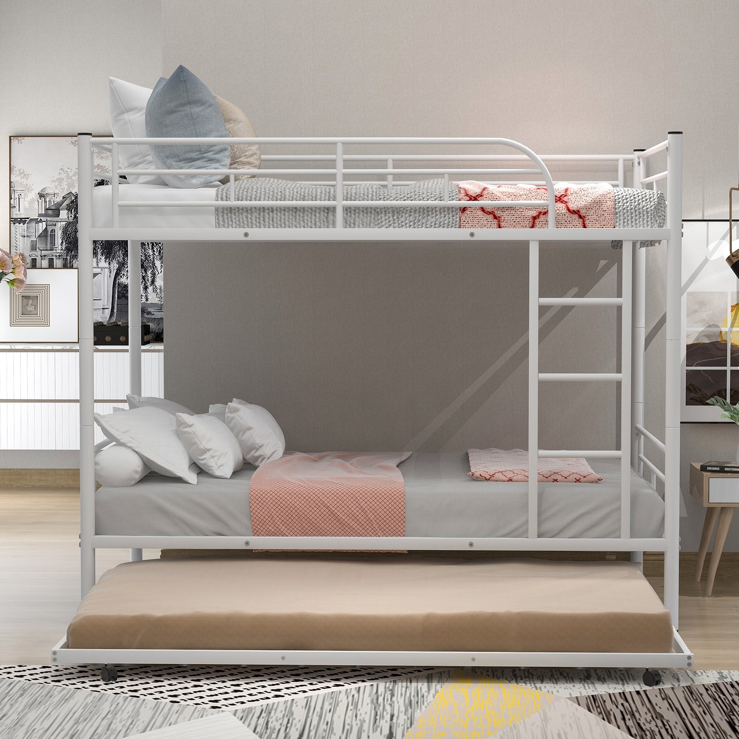 Dreamscape Twin Trundle Bunk Bed