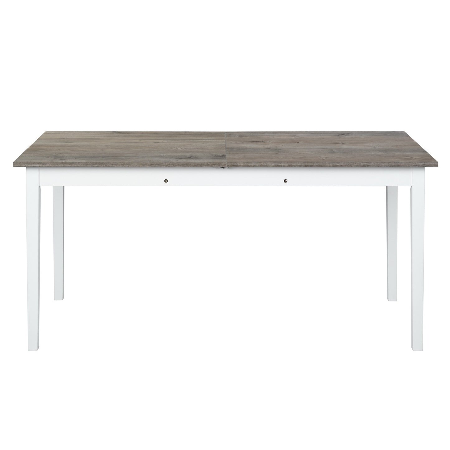 Elegant Extendable Grey Dining Table